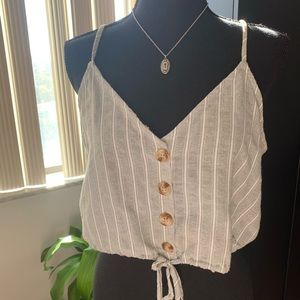 Women’s striped cami blouse